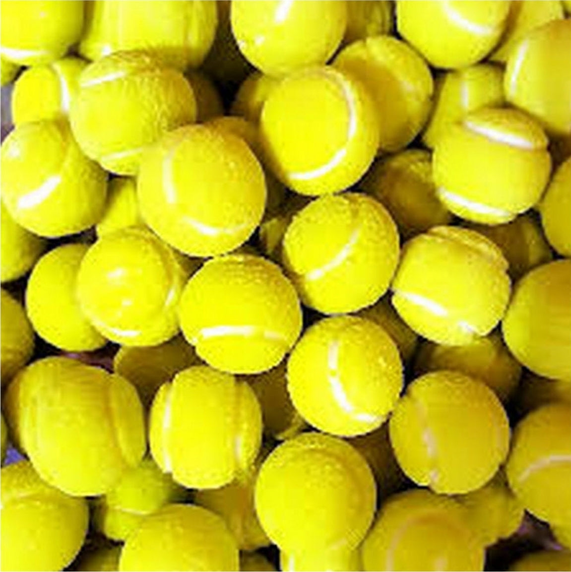 Tennisbal kauwgom 5 stuks