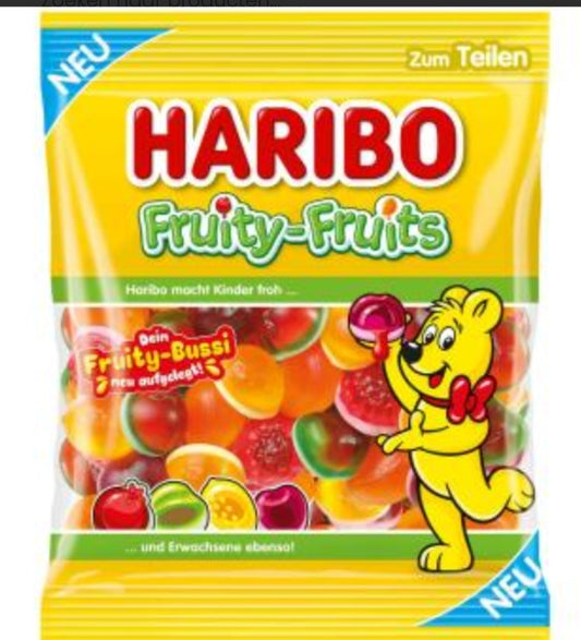 Haribo fruity fruits